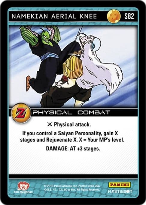 Namekian Aerial Knee