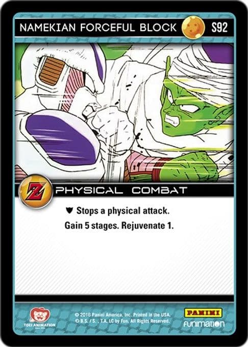 Namekian Forceful Block