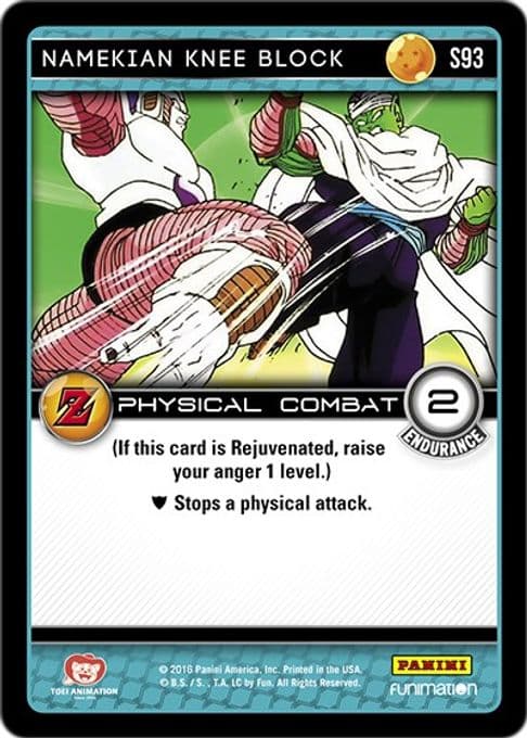 Namekian Knee Block