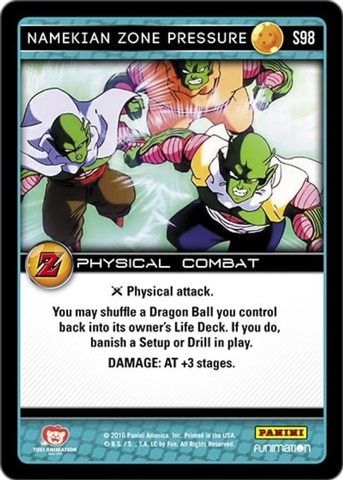 Namekian Zone Pressure