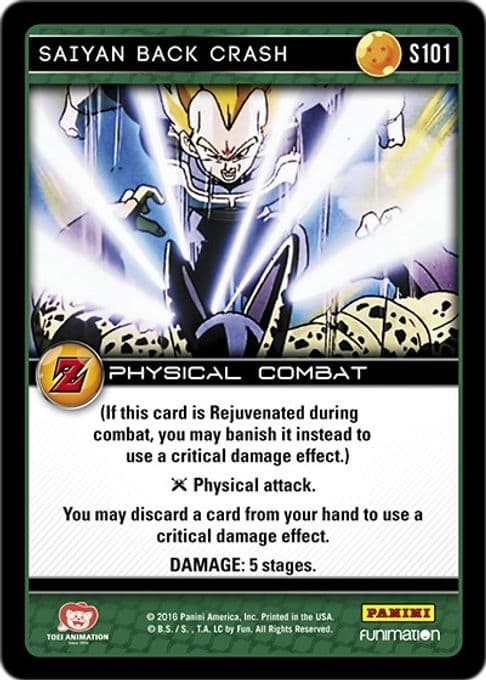 Saiyan Back Crash