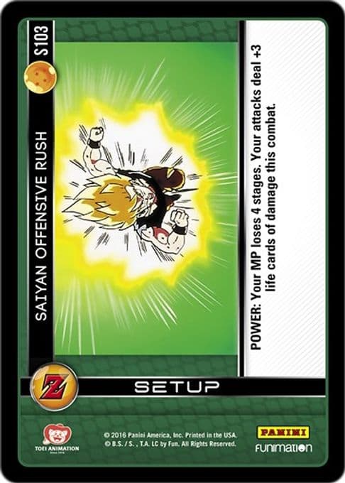 Saiyan Offensive Rush