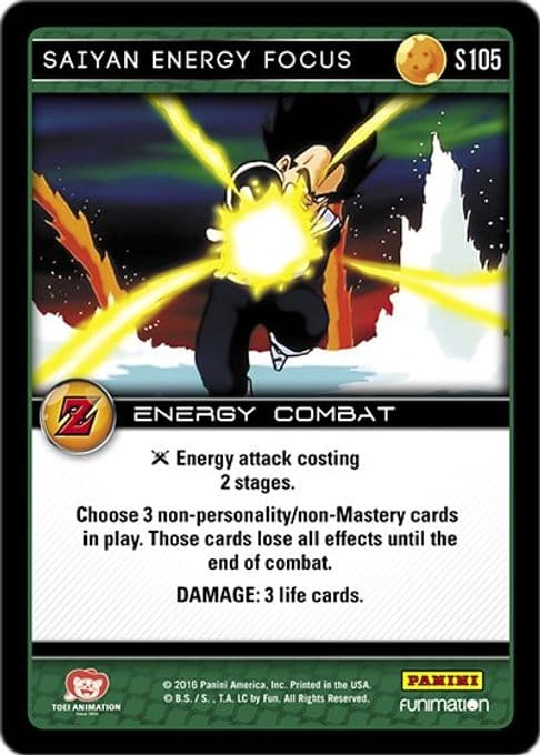 Saiyan Energy Focus