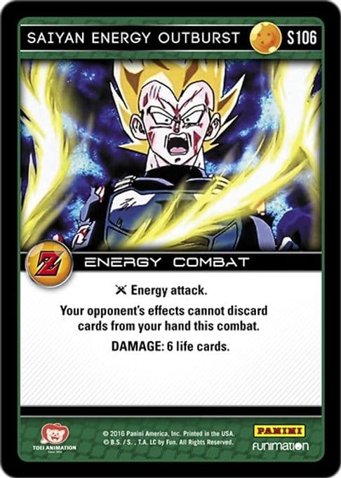 Saiyan Energy Outburst