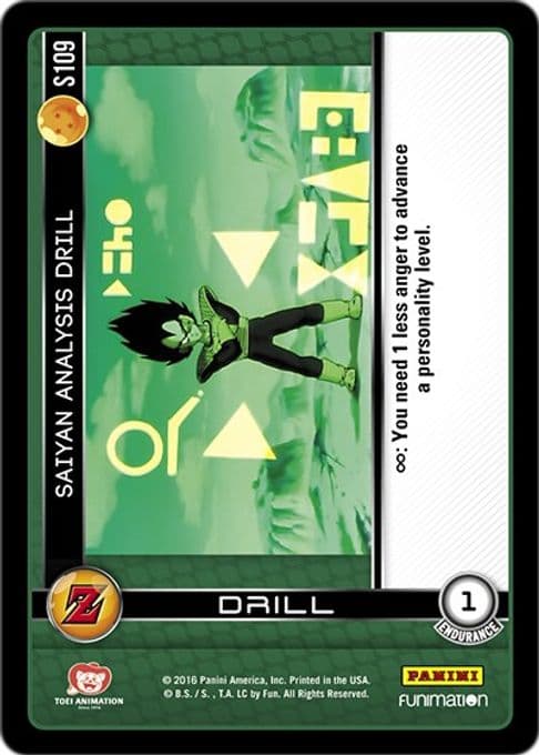 Saiyan Analysis Drill