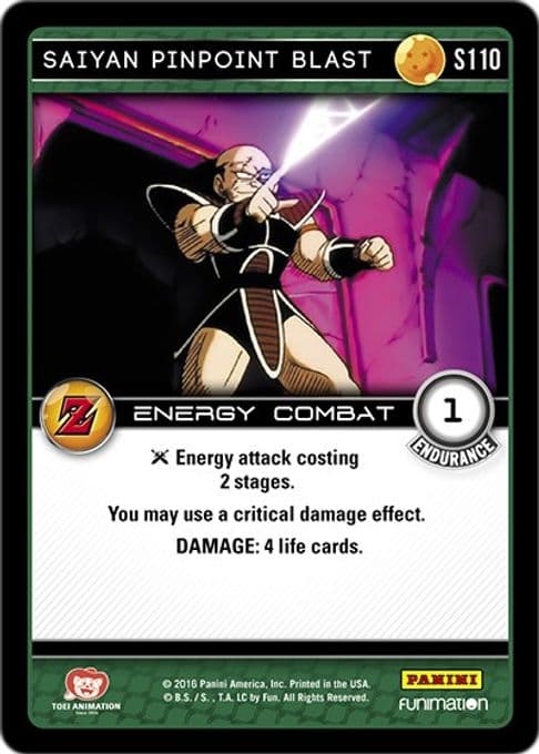 Saiyan Pinpoint Blast