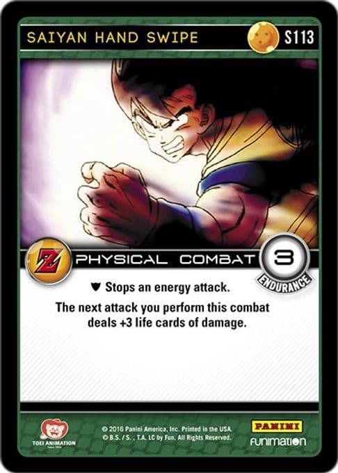 Saiyan Hand Swipe