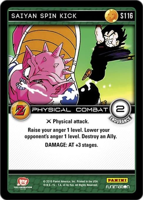 Saiyan Spin Kick
