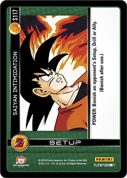 Saiyan Intimidation