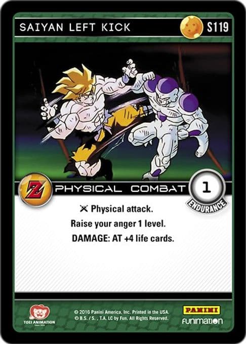 Saiyan Left Kick