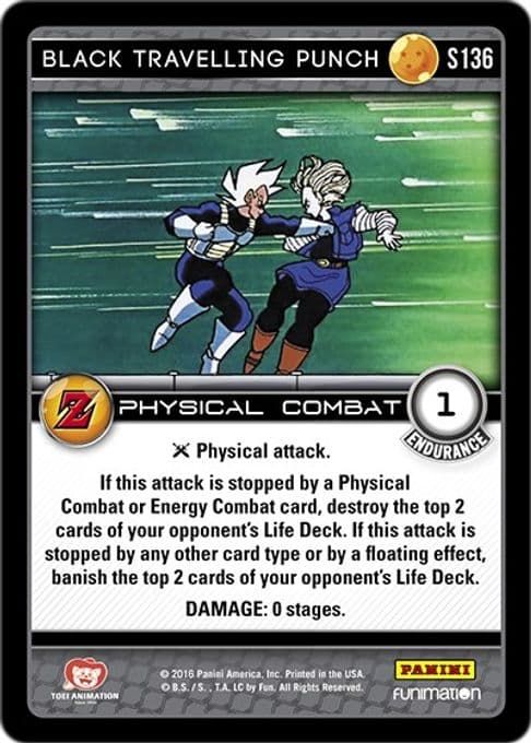 Black Travelling Punch