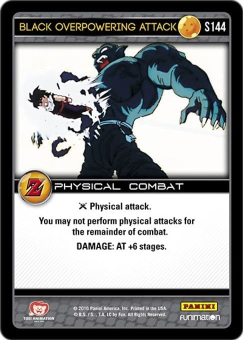 Black Overpowering Attack