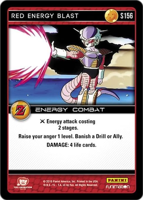 Red Energy Blast