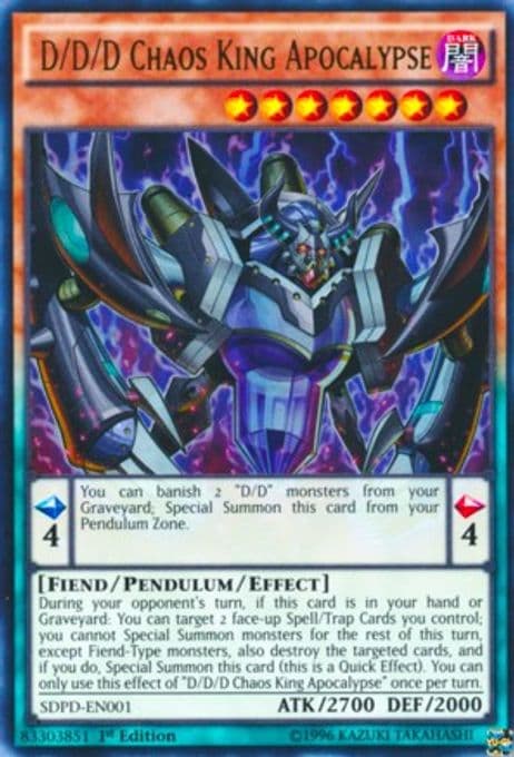 D/D/D Chaos King Apocalypse