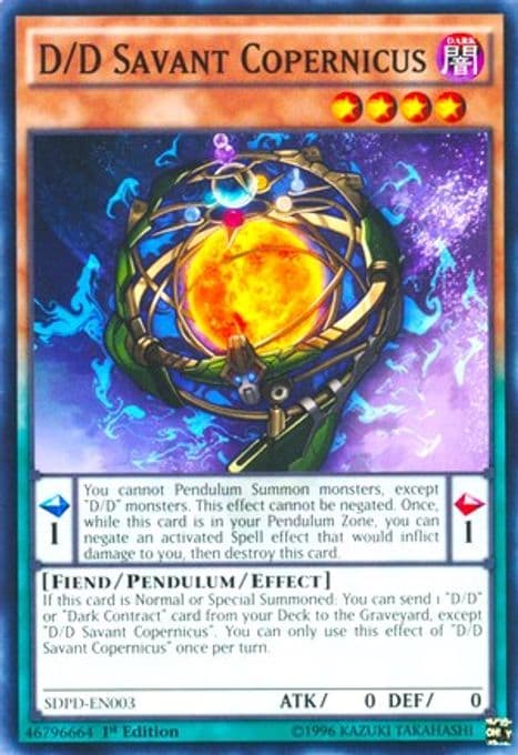 D/D Savant Copernicus