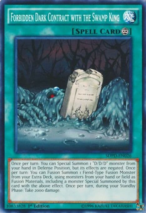 Forbidden Dark Contract with the Swamp King