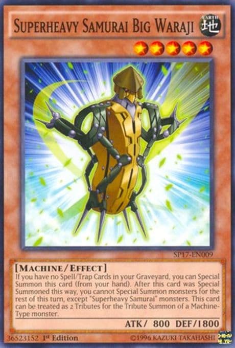 Superheavy Samurai Big Waraji (Starfoil)