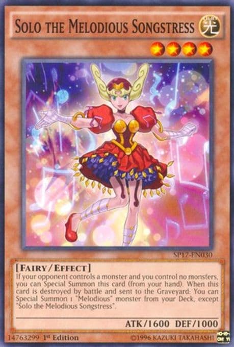 Solo the Melodious Songstress (Starfoil)