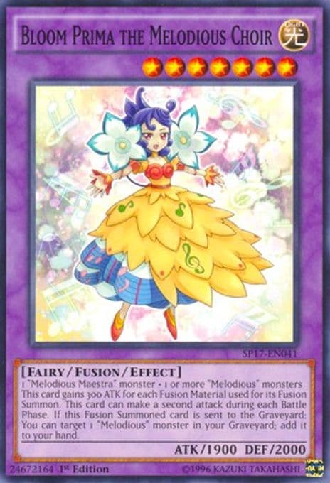 Bloom Prima the Melodious Choir (Starfoil)