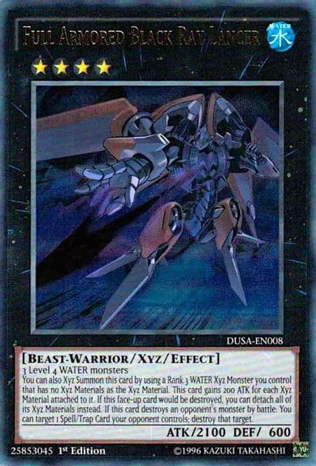 Full Armored Black Ray Lancer