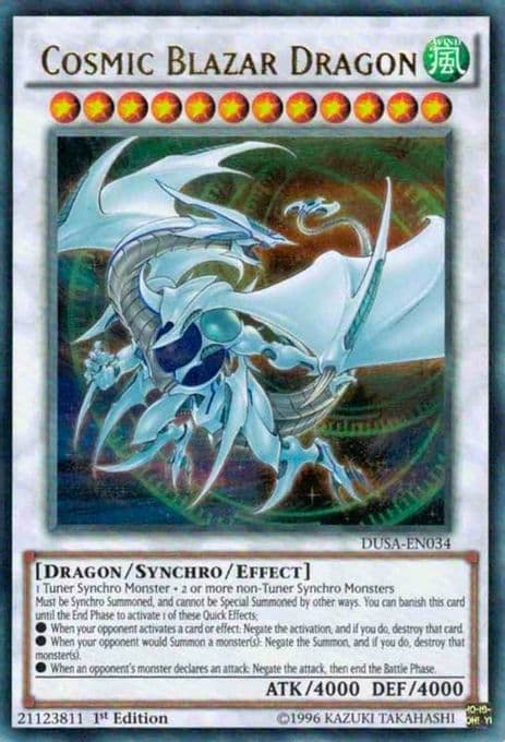 Cosmic Blazar Dragon