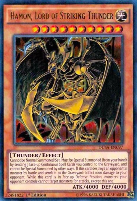 Hamon, Lord of Striking Thunder
