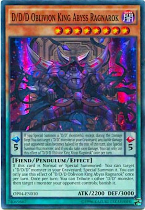 D/D/D Oblivion King Abyss Ragnarok