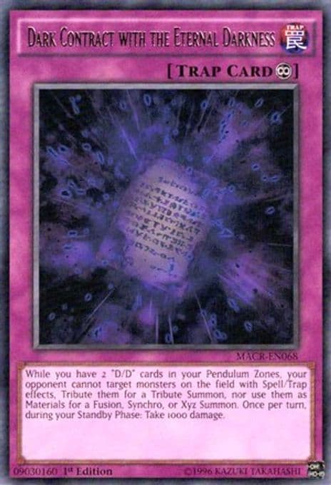 Dark Contract with the Eternal Darkness