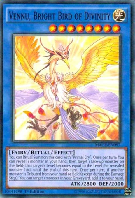 Vennu, Bright Bird of Divinity