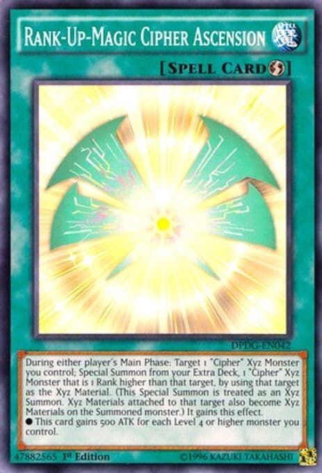 Rank-Up-Magic Cipher Ascension