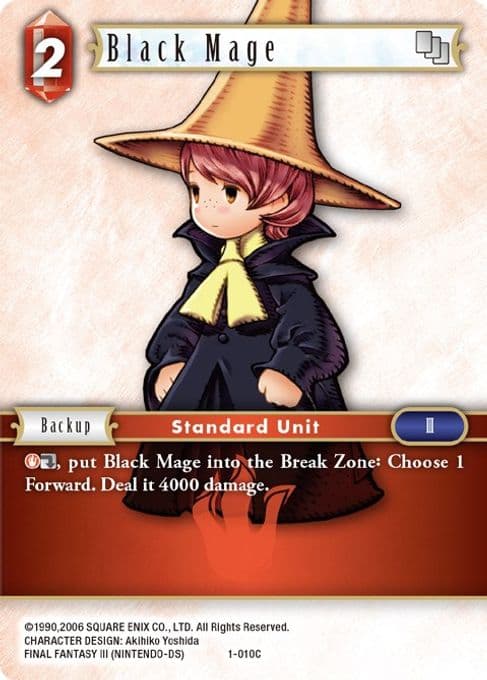 Black Mage (Arc) - 1-010C