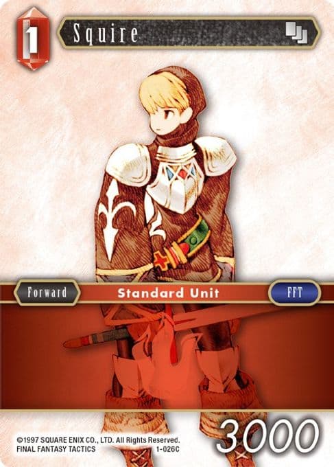 Squire (Male Unit)