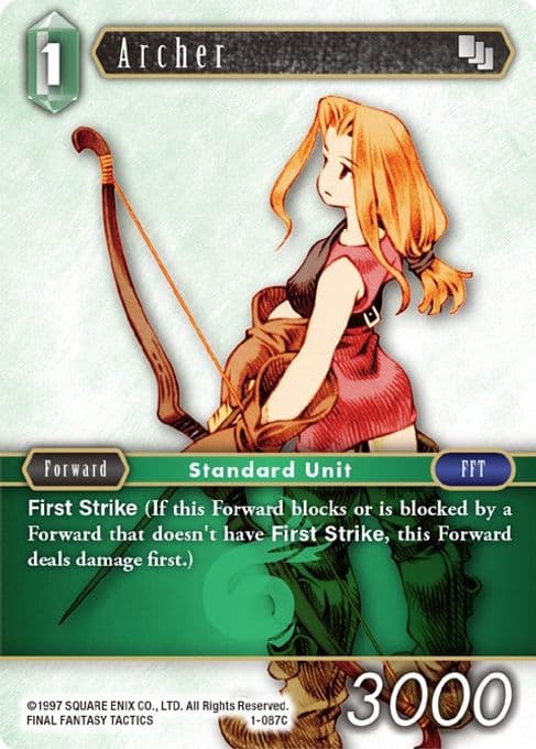 Archer (Female Unit) - 1-087C