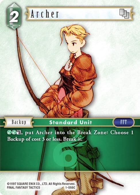 Archer (Male Unit) - 1-088C