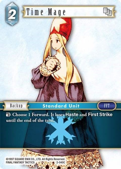 Time Mage (Female Unit)