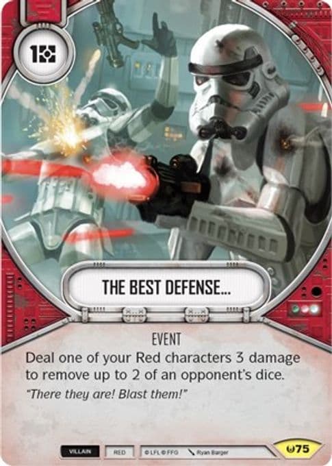 The Best Defense...