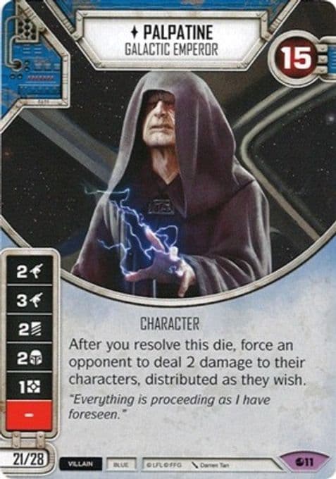Palpatine - Galactic Emperor (Card Only)