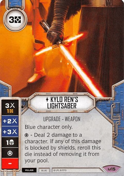 Kylo Ren's Lightsaber (Card Only)