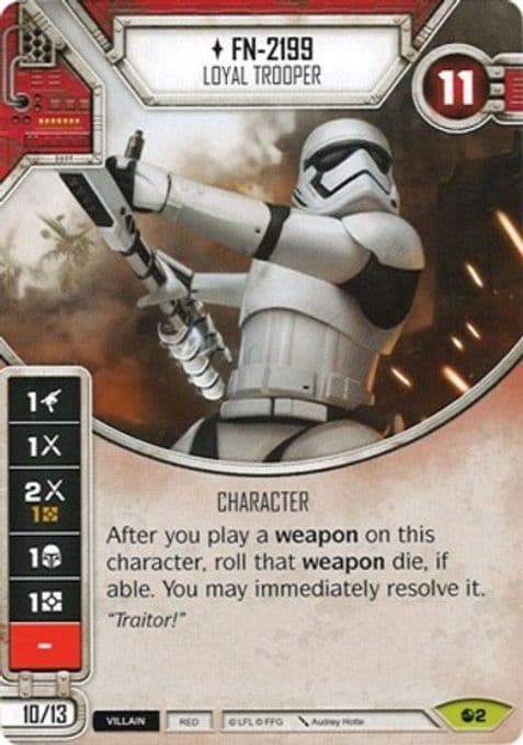 FN-2199 - Loyal Trooper (Card Only)