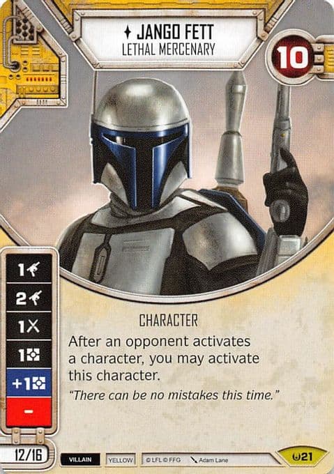 Jango Fett - Lethal Mercenary (Card Only)