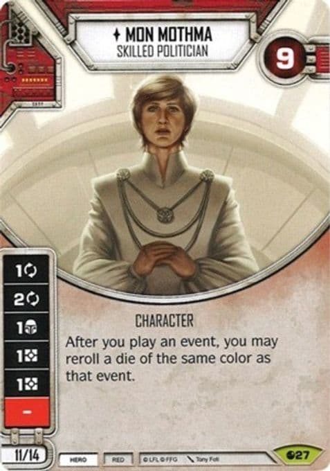 Mon Mothma - Skilled Politician (Card Only)