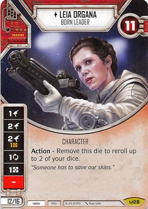 Leia Organa - Born Leader (Card Only)