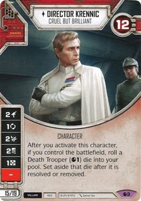 Director Krennic - Cruel But Brilliant (Card Only)