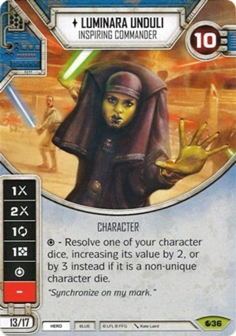 Luminara Unduli - Inspiring Commander (Card Only)