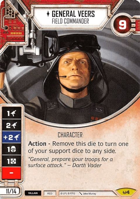 General Veers - Field Commander (Card Only)
