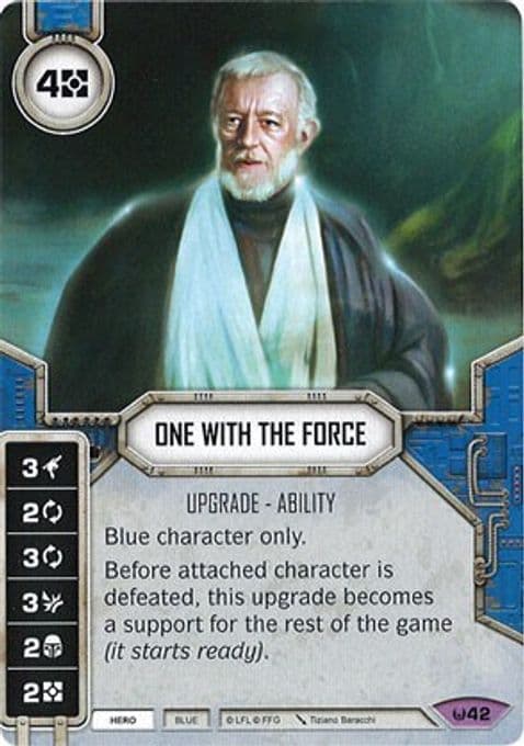 One With The Force (Card Only)