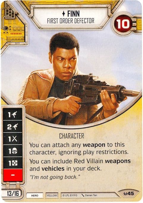 Finn - First Order Defector (Card Only)