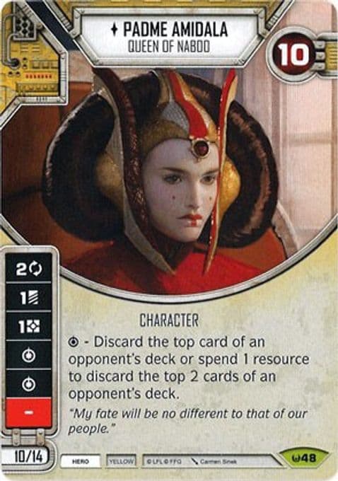 Padme Amidala - Queen of Naboo (Card Only)