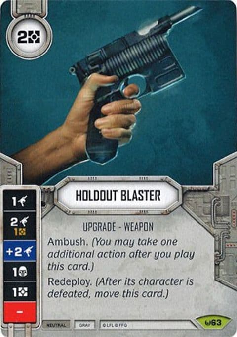 Holdout Blaster (Card Only)