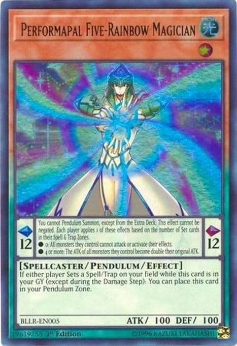 Performapal Five-Rainbow Magician